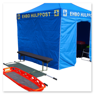 EHBO tent verhuur