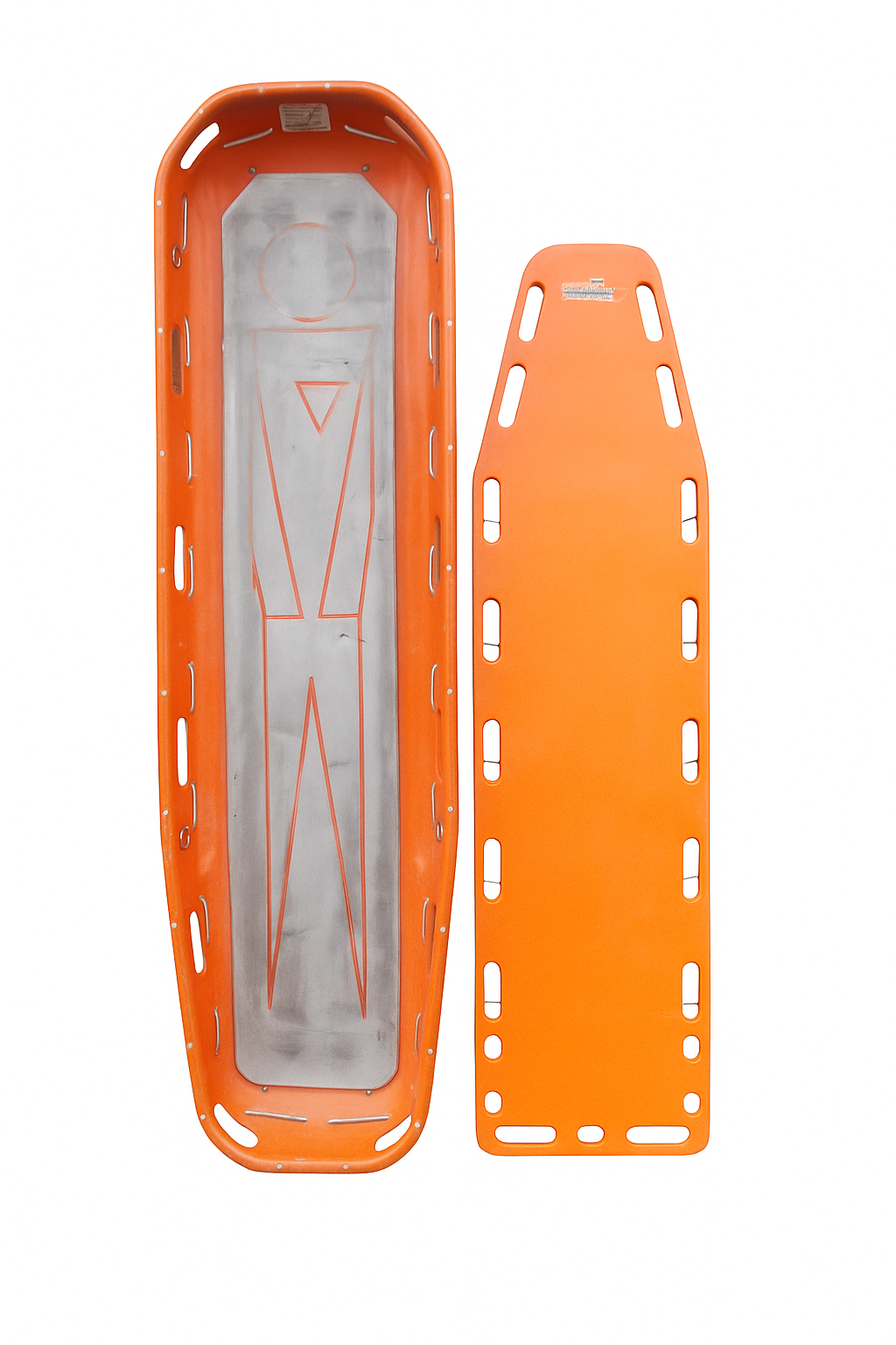 Kuipbrancard tijdens reddingsoefening