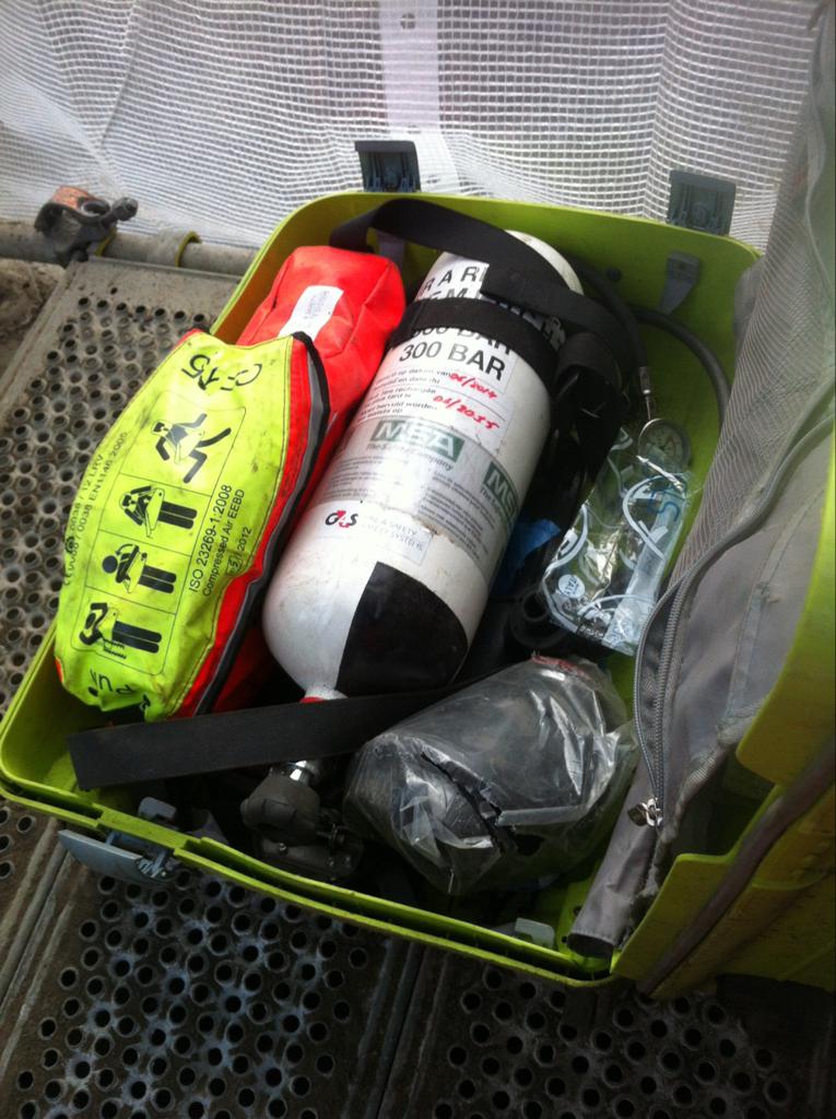 Oefening ontruiming met BHV