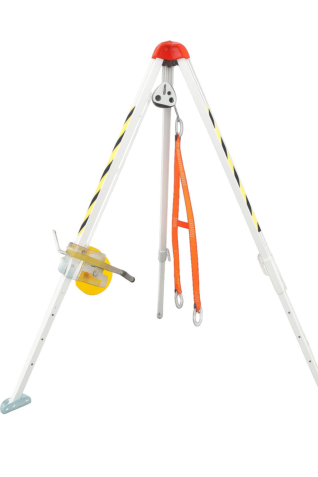 Statief met reddingslier voor besloten ruimte